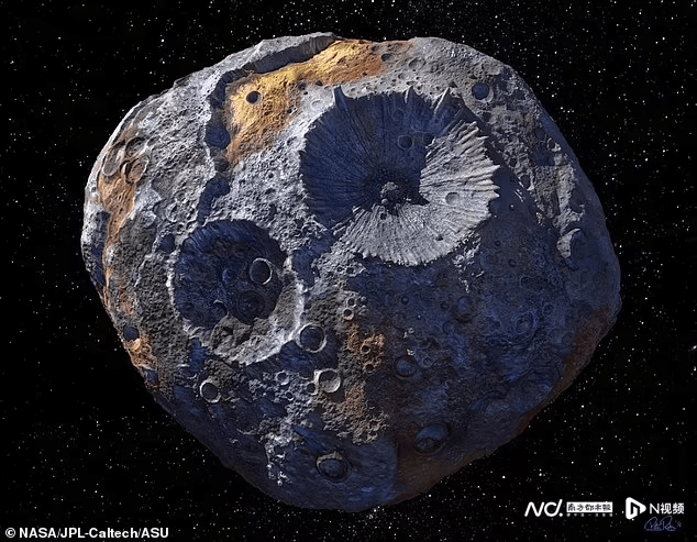 NASA飞船计划下周飞往价值100万亿美元贵重金属小行星